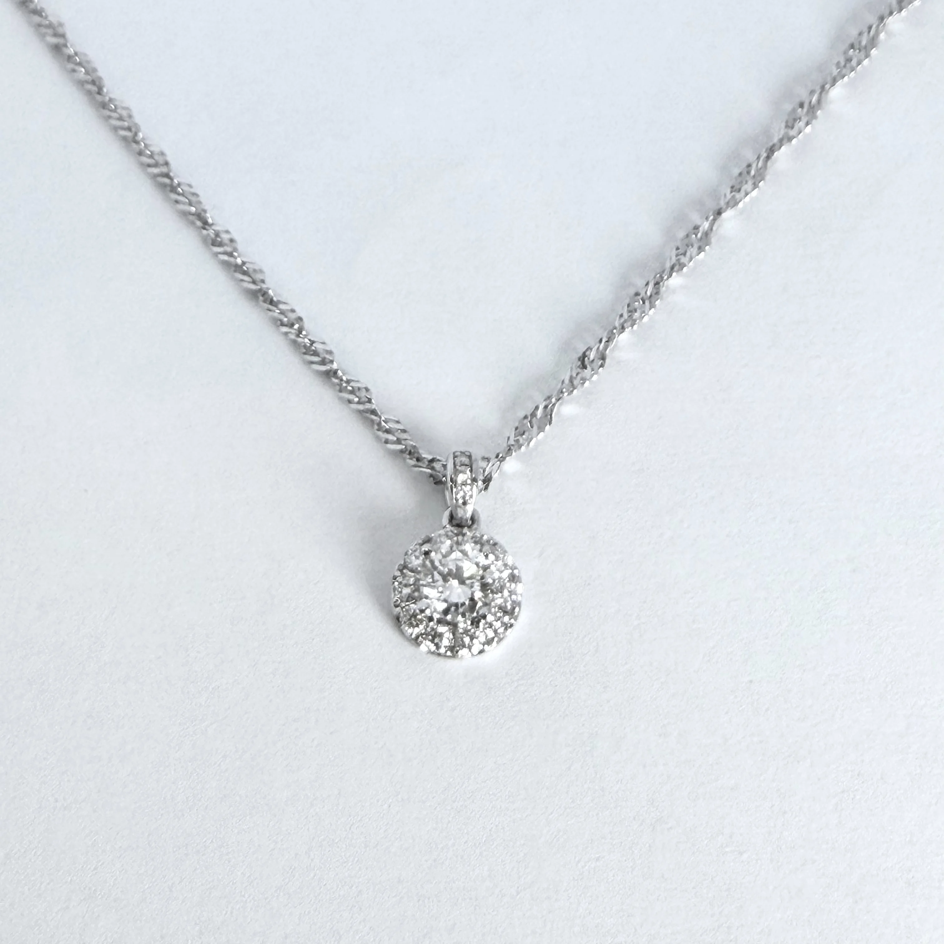 Dây chuyền kim cương DC-212