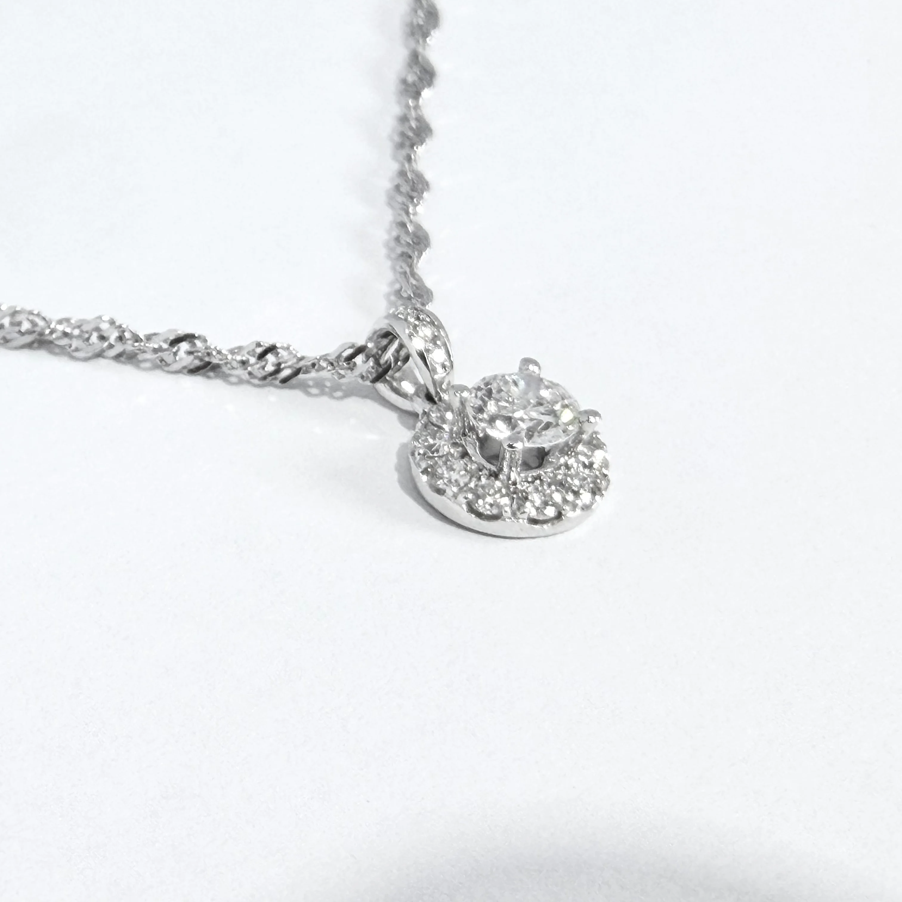 Dây chuyền kim cương DC-212