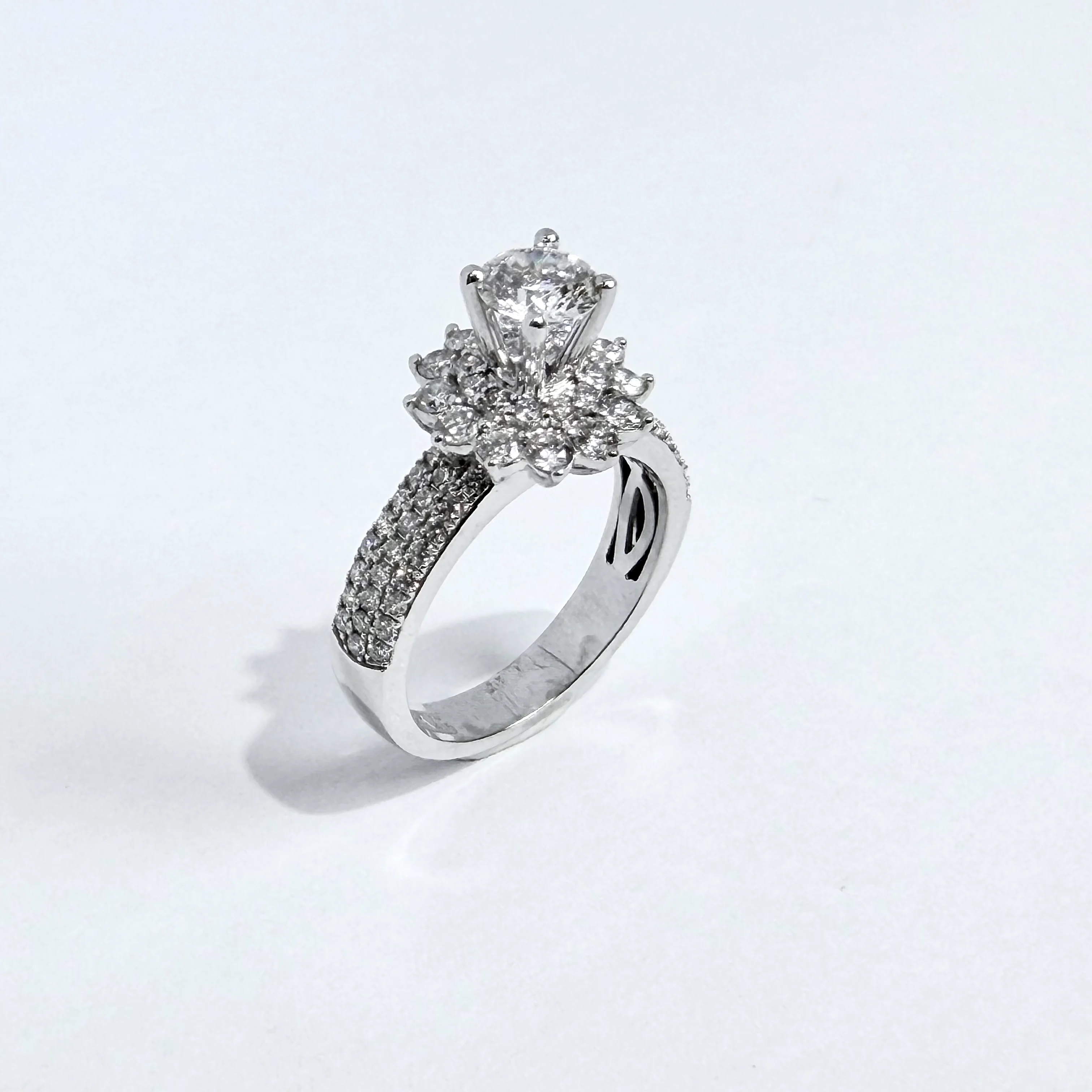 Nhẫn nữ kim cương NNU-374