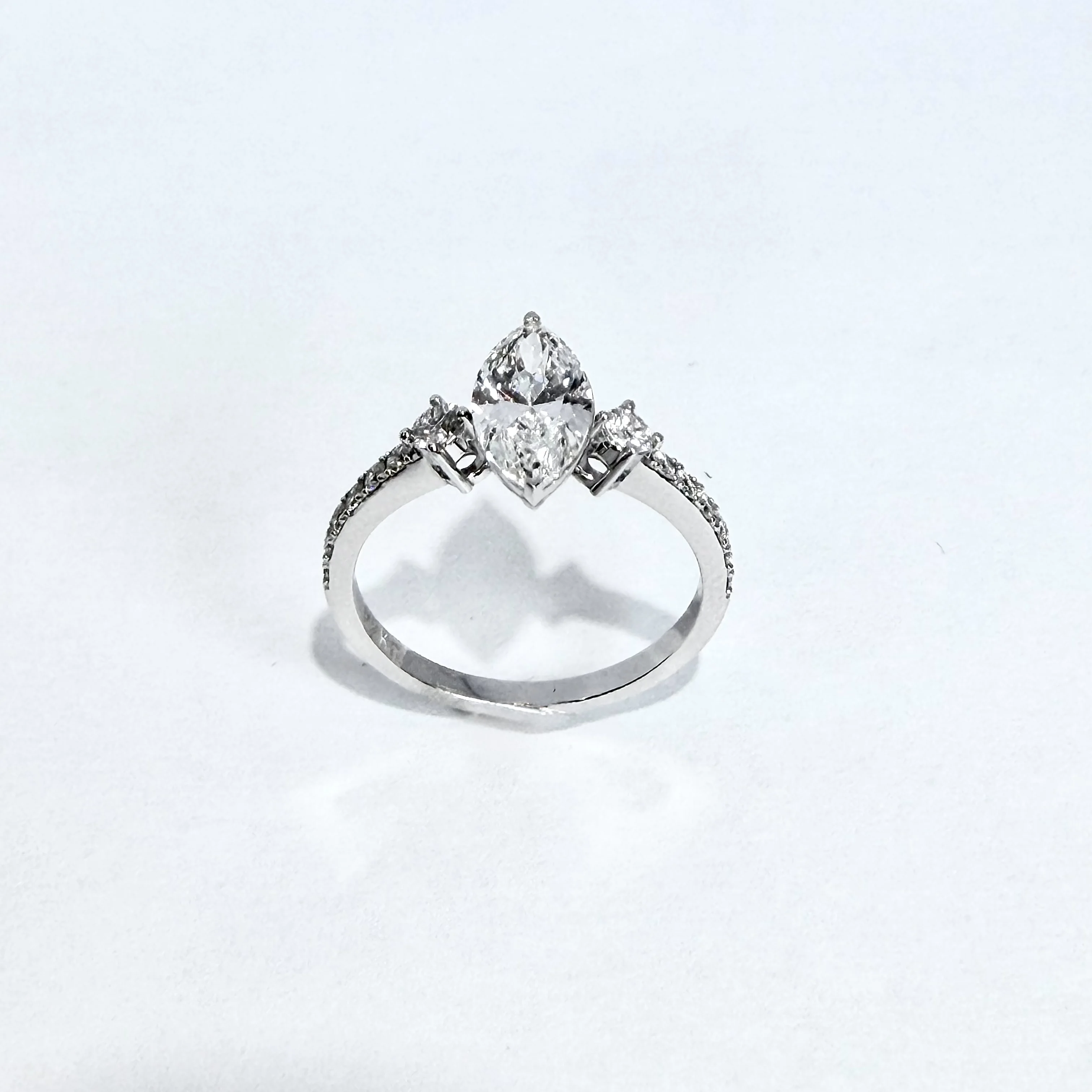 Nhẫn nữ kim cương NNU-398