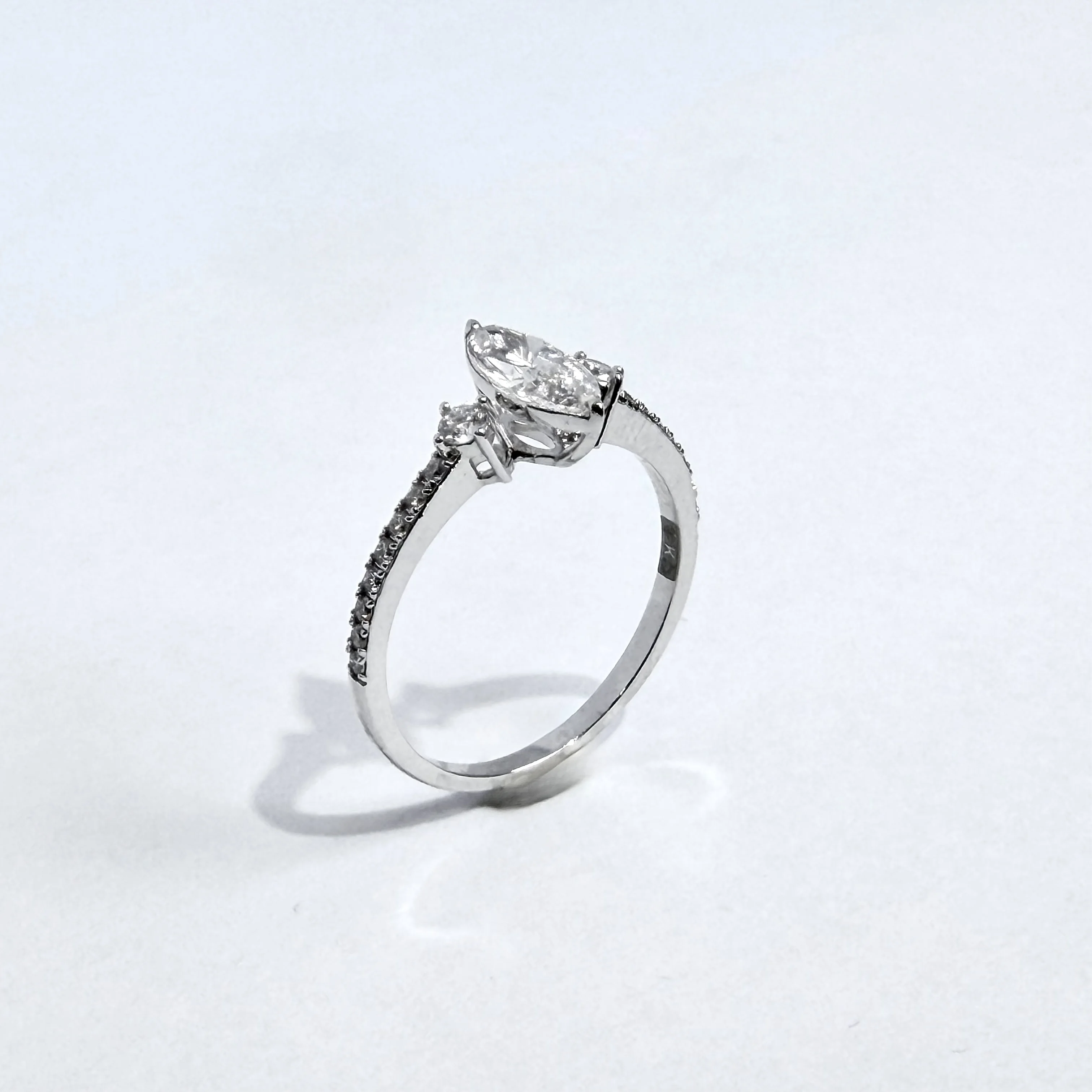 Nhẫn nữ kim cương NNU-402